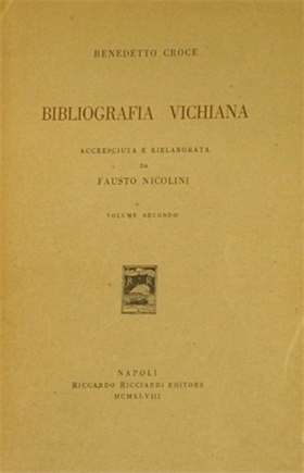 Bibliografia Vichiana. Vol.II.